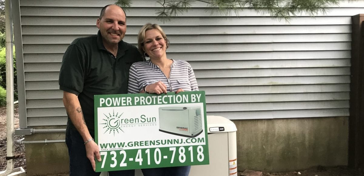 Shawn & Deborah in Lincroft NJ Now have a 16kW Generac Generator