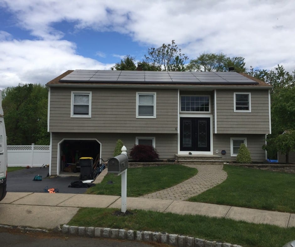 We Installed This Great Looking 8.4 KW DC Solar Panel System For Gina In Hazlet, NJ