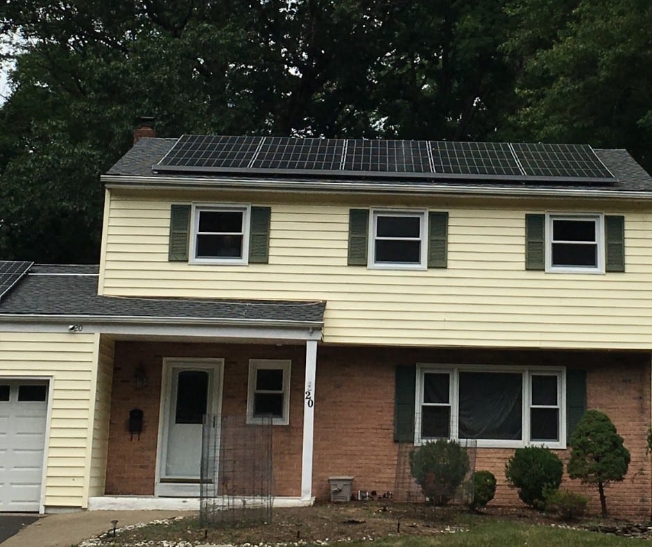 We installed this state-of-the art 7.245 KW DC Solar Panel System for Vincent & Jennifer in East Brunswick, NJ