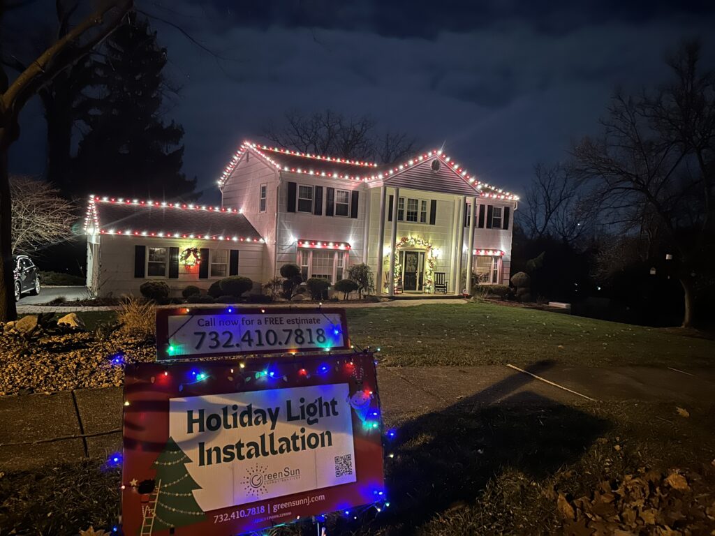 Green Sun Energy Services, LLC: Christmas Light Design and Installation in Middletown, NJ.