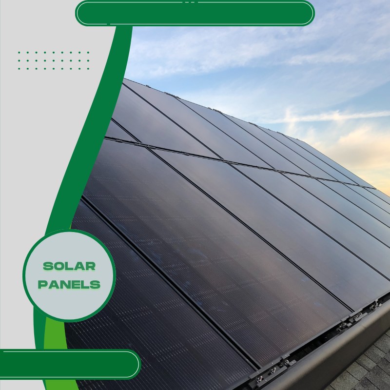 Residential solar energy system installed by Green Sun Energy Services, LLC.