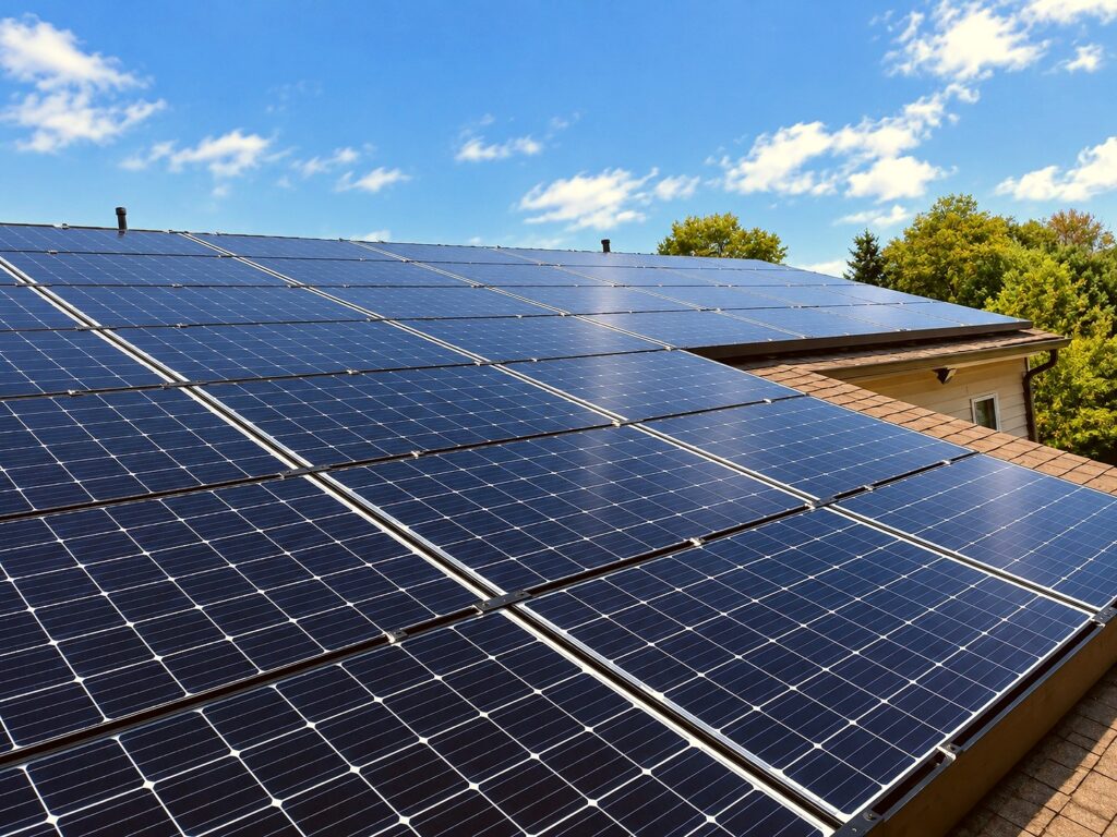 36-panel 10.8 kW solar array in Marlboro, NJ