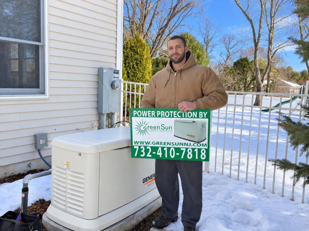 16 kW Generac standby generator in Middletown, NJ