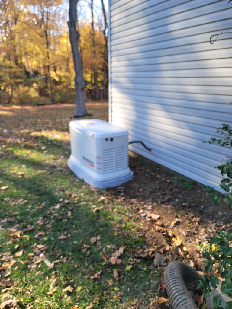 18 kW Generac standby generator in Middletown, NJ