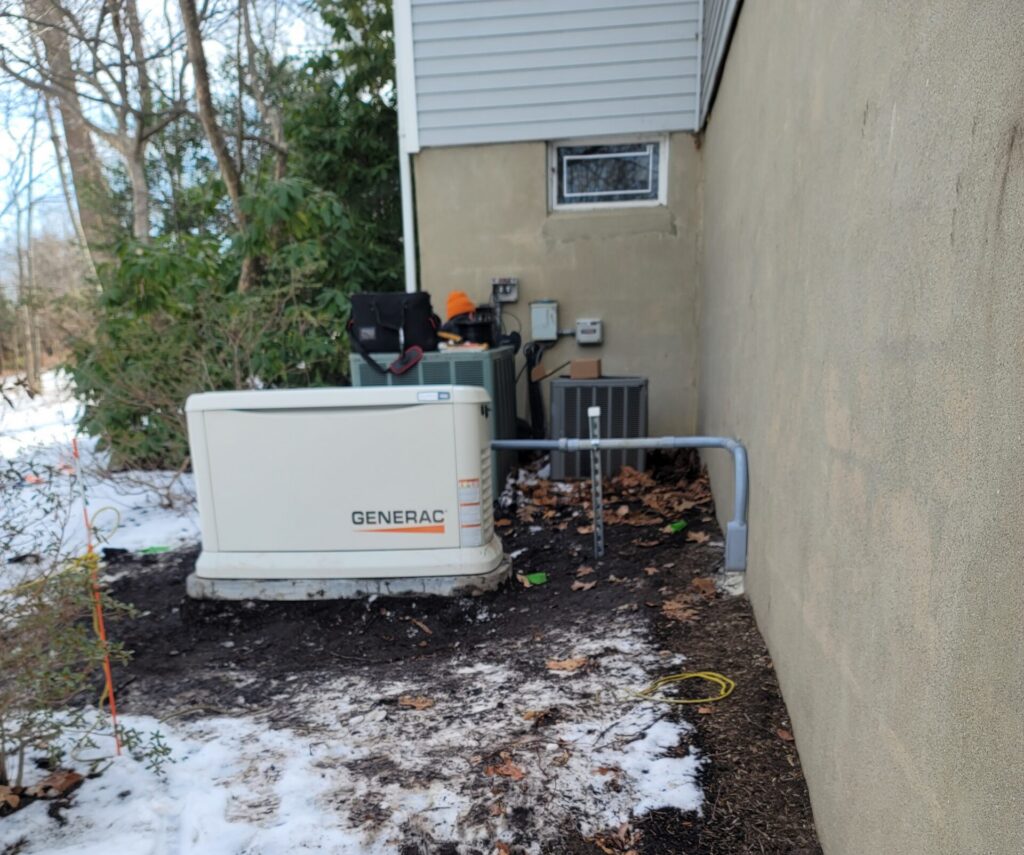 18 kW Generac standby generator in Middletown, NJ