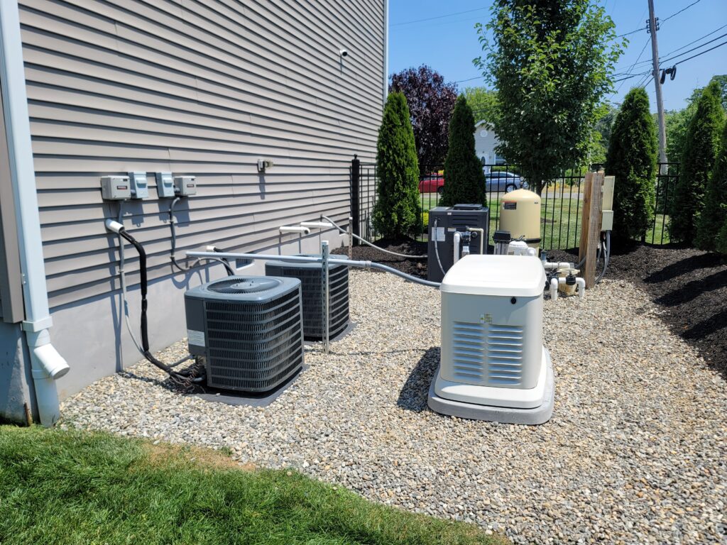 22 kW Generac standby generator in Leonardo, NJ