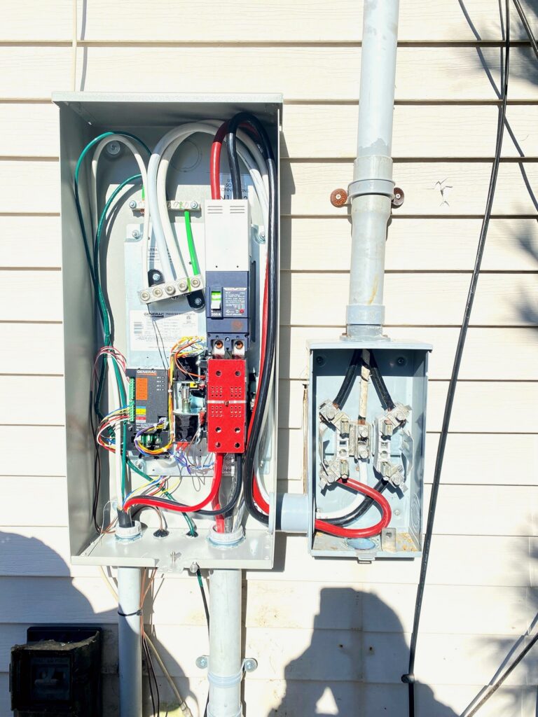 200-amp automatic transfer switch by Green Sun Energy Services in Middletown, NJ