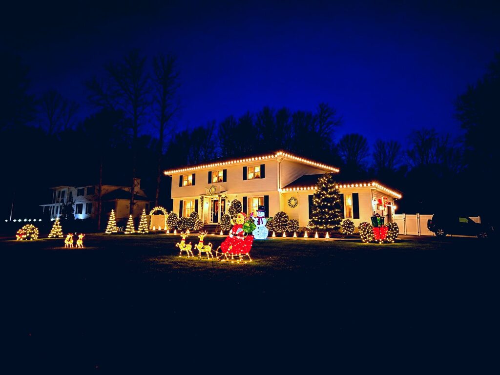 Christmas Light Installation in Lincroft, NJ