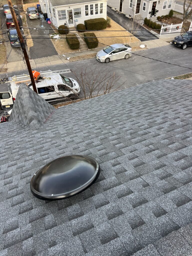 Roofing Installation at a home in Summit, NJ