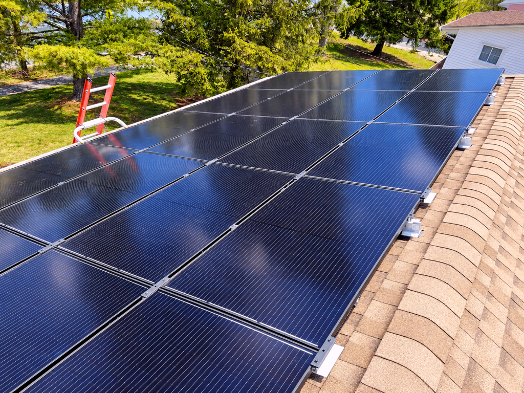36-panel 11.52 kW solar array by Green Sun Energy Services in Kendall Park, NJ