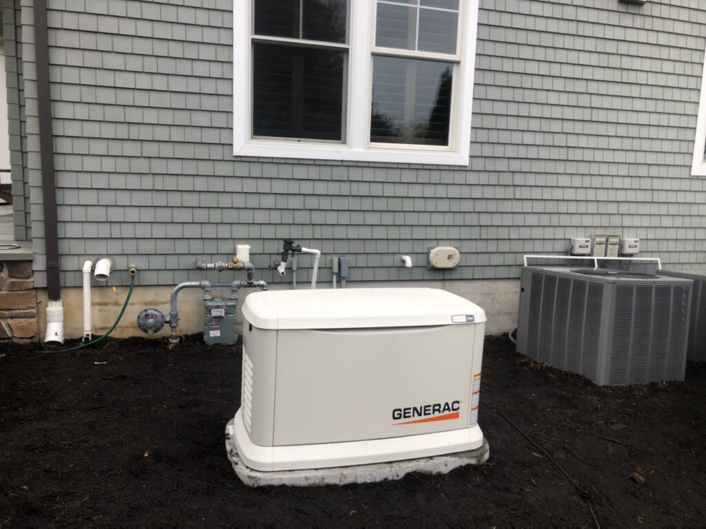 22 kW Generac standby generator in Middletown, NJ