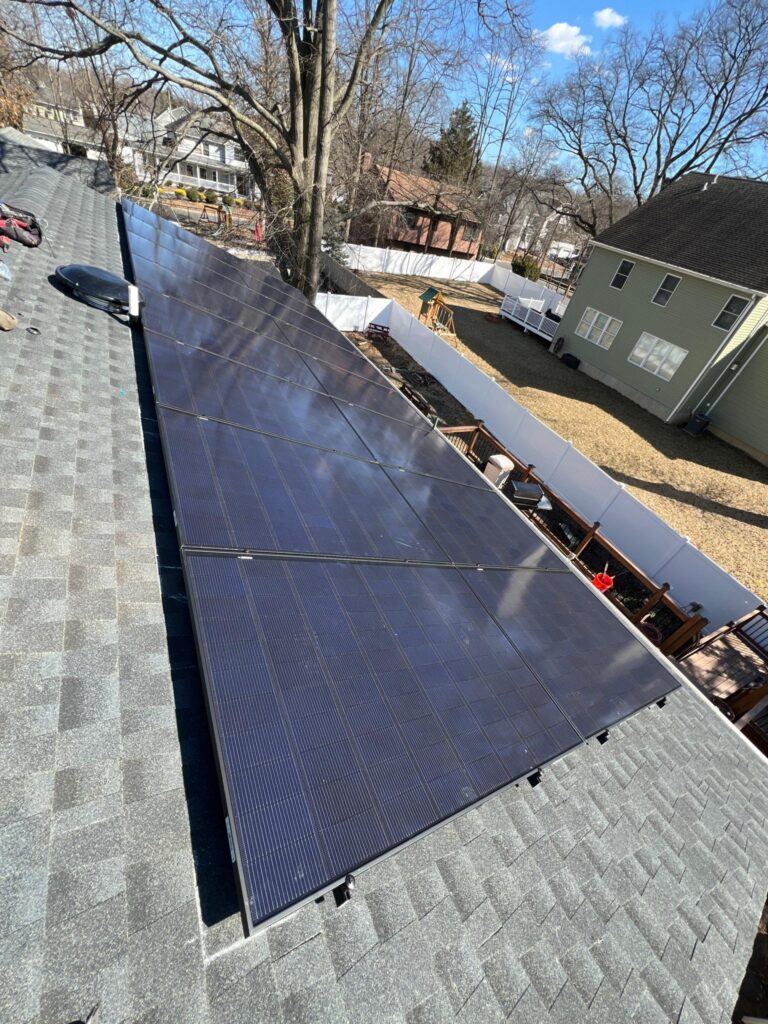 16-panel 7.36 kW solar array in Middletown, NJ