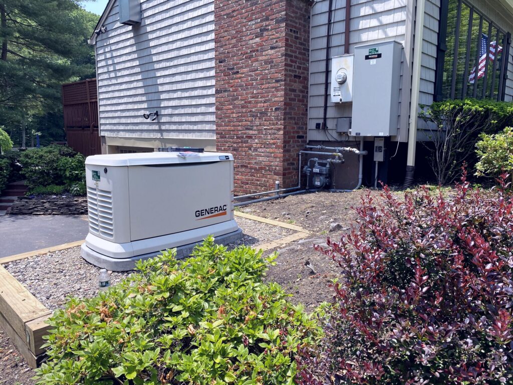 22 kW Generac standby generator in Middletown, NJ