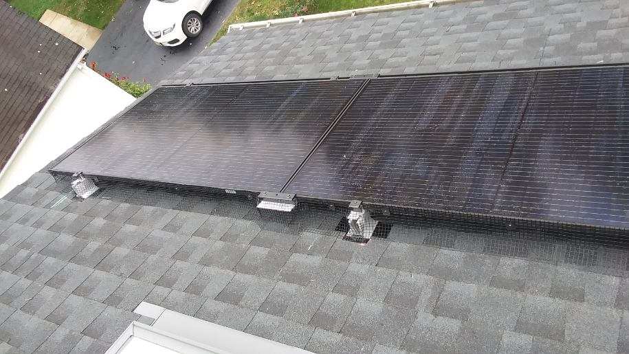 36-panel 12.24 kW solar array in East Windsor, NJ