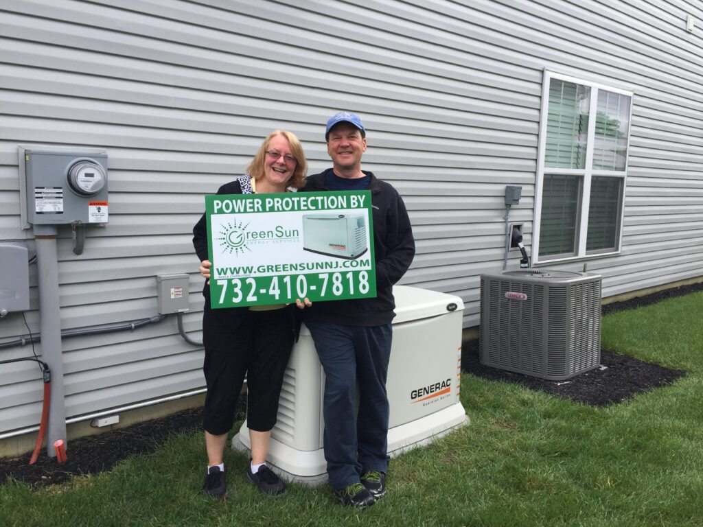8 kW Generac standby generator in Farmingdale, NJ