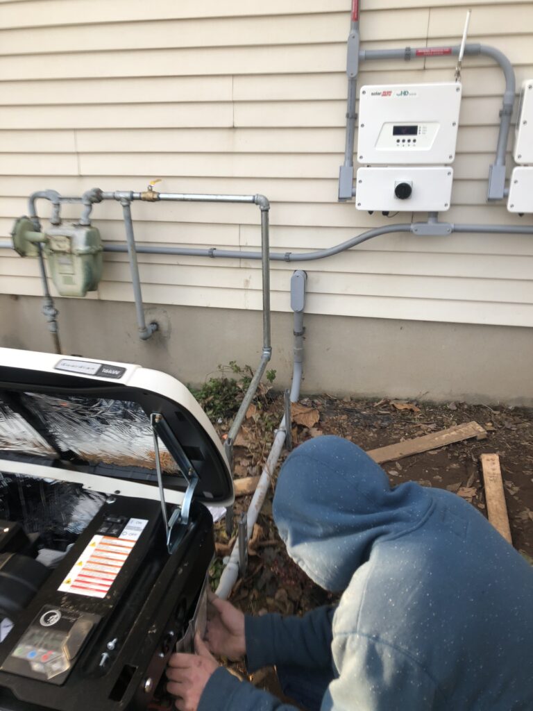16 kW Generac standby generator in Monmouth Junction, NJ