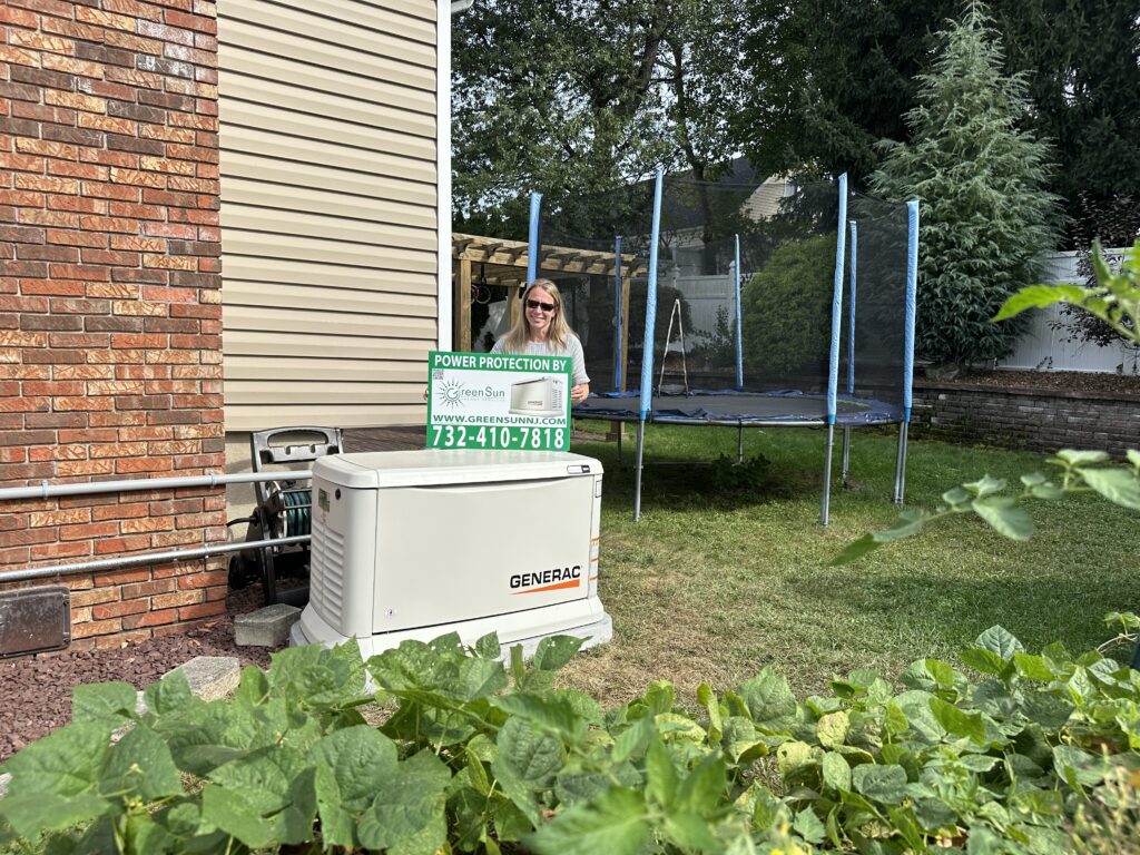 18 kW Generac standby generator in Hazlet, NJ