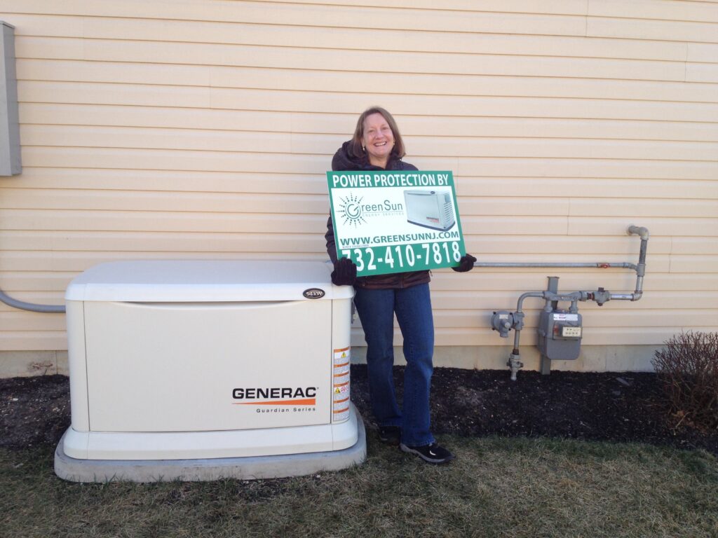 14 kW Generac standby generator in Farmingdale, NJ