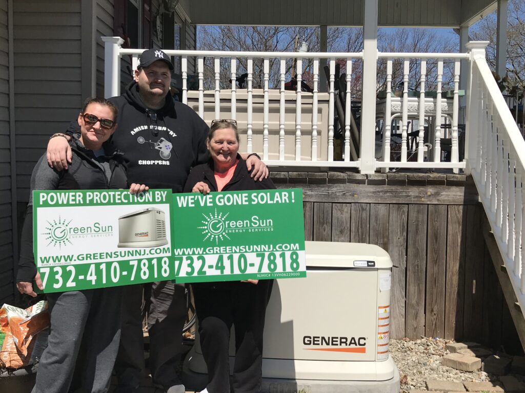 16 kW Generac standby generator in Hazlet, NJ