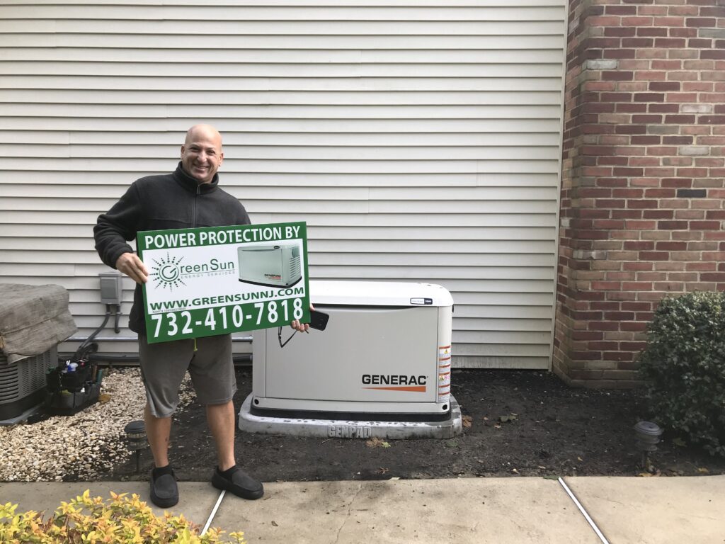 20 kW Generac standby generator in Middletown, NJ