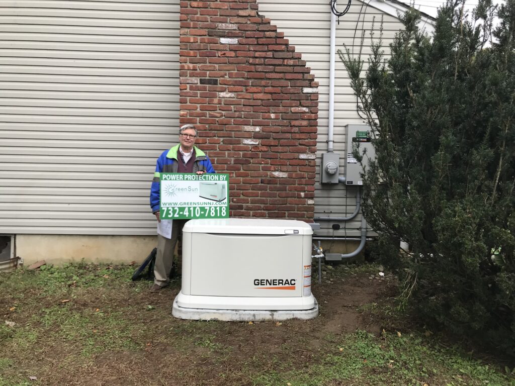 16 kW Generac standby generator in Middletown, NJ