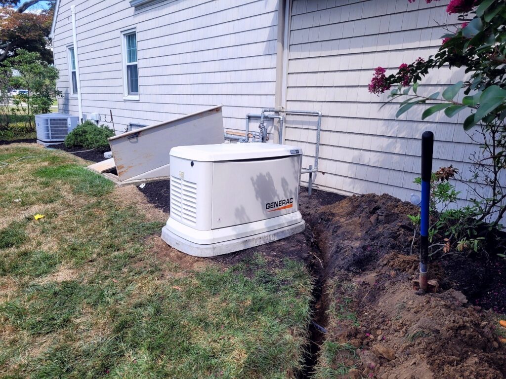 18 kW Generac standby generator in Middletown, NJ