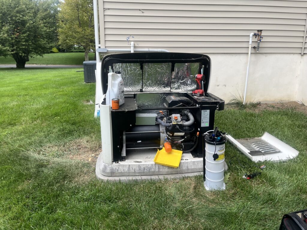 22 kW Generac standby generator in Holmdel, NJ