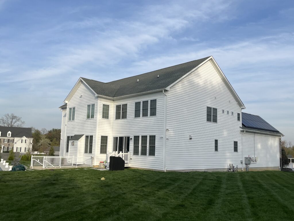 Softwash Service at a home in Middletown, NJ