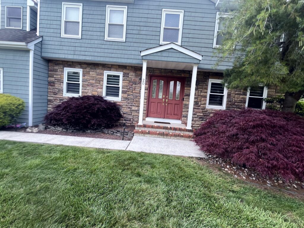 After: Completed Softwash Service project in Monroe Township, NJ