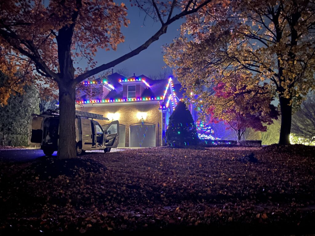 Christmas Light Installation by Green Sun Energy Services in Holmdel, NJ