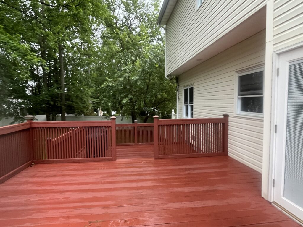 Completed Softwash Service project in Matawan, NJ