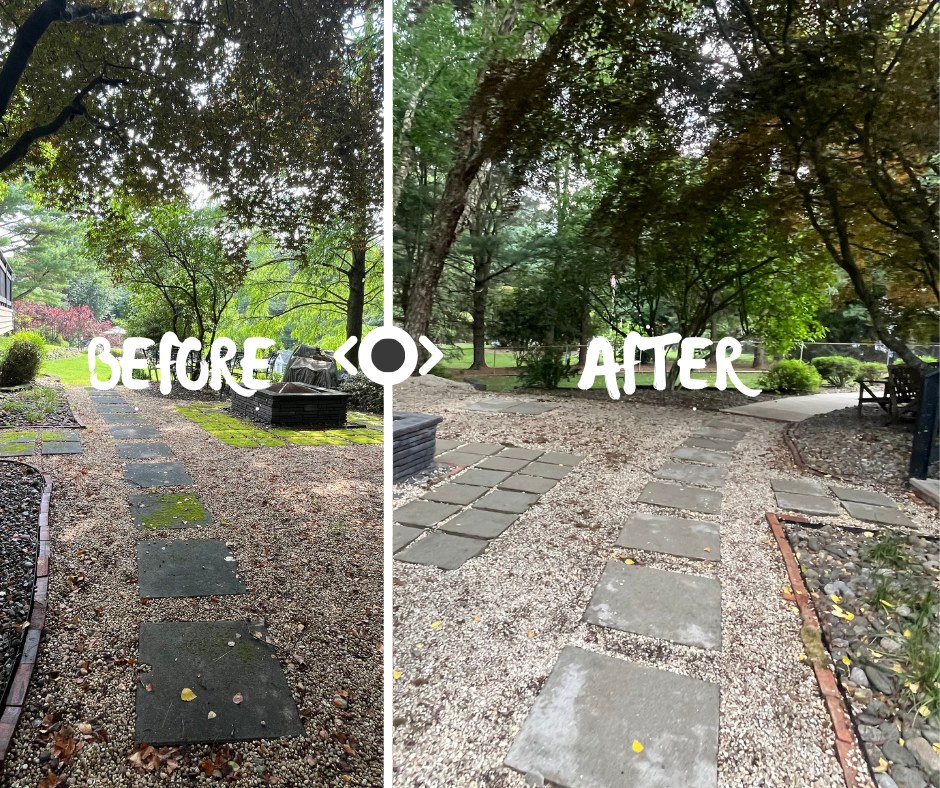 Softwash Service at a home in Middletown, NJ