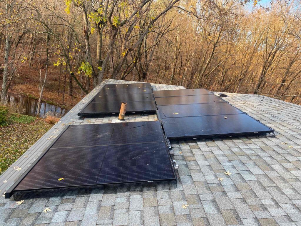 Solar Critter Guard at a home in Ewing, NJ