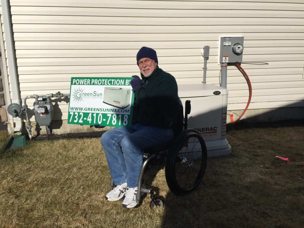 11 kW Generac standby generator in Farmingdale, NJ