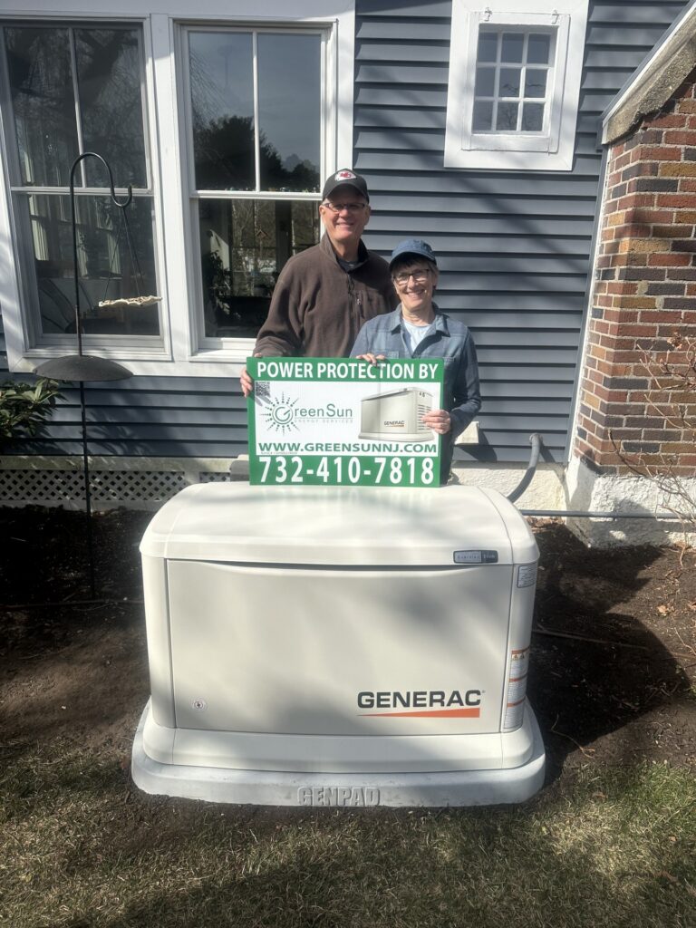 24 kW Generac standby generator in Long Branch, NJ