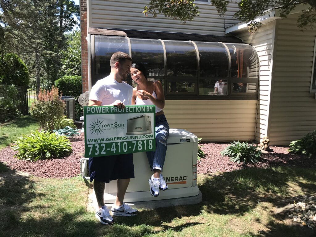 Standby Generator Installation by Green Sun Energy Services in Morganville, NJ