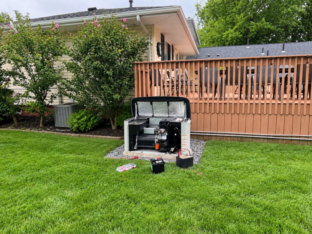 22 kW Generac standby generator in Freehold, NJ