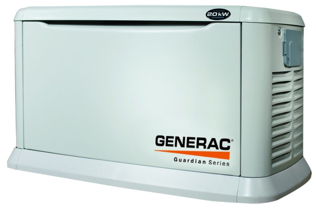 20 kW Generac standby generator in Highlands, NJ