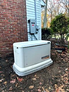 22 kW Generac standby generator by Green Sun Energy Services in Middletown, NJ