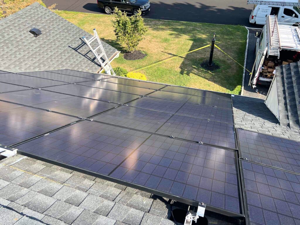 30-panel 11.1 kW solar array by Green Sun Energy Services in Holmdel, NJ