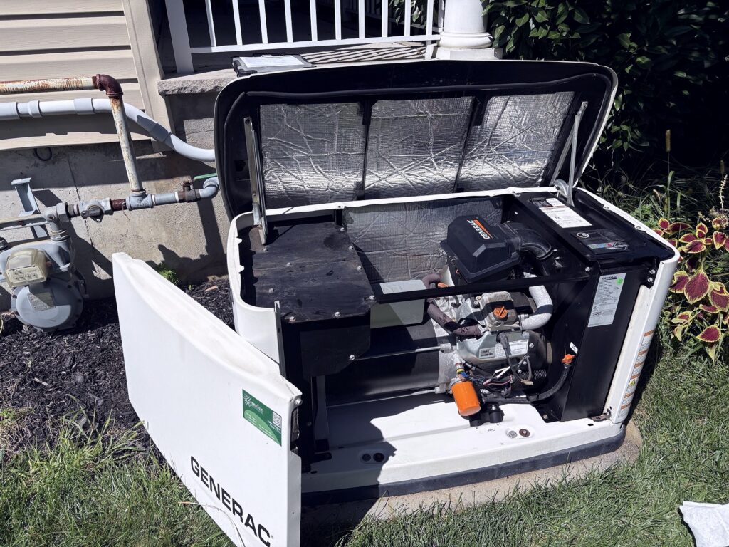 20 kW Generac standby generator in Atlantic Highlands, NJ