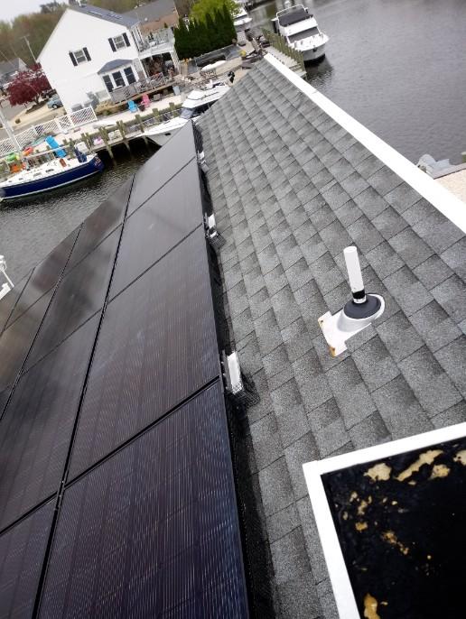 Solar Panel Installation at a home in Lanoka Harbor, NJ