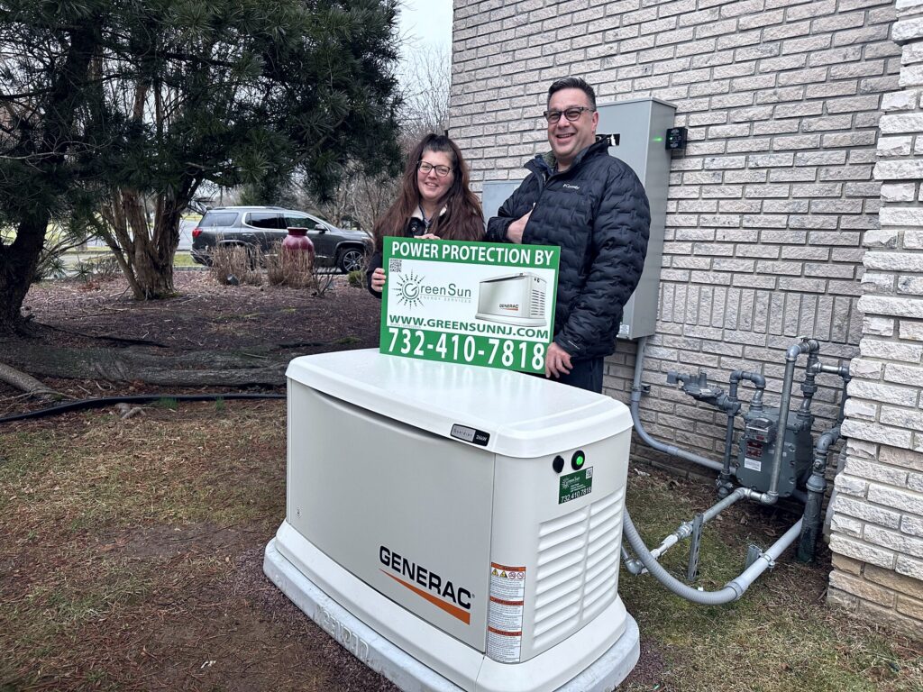 26 kW Generac standby generator in Millstone Township, NJ