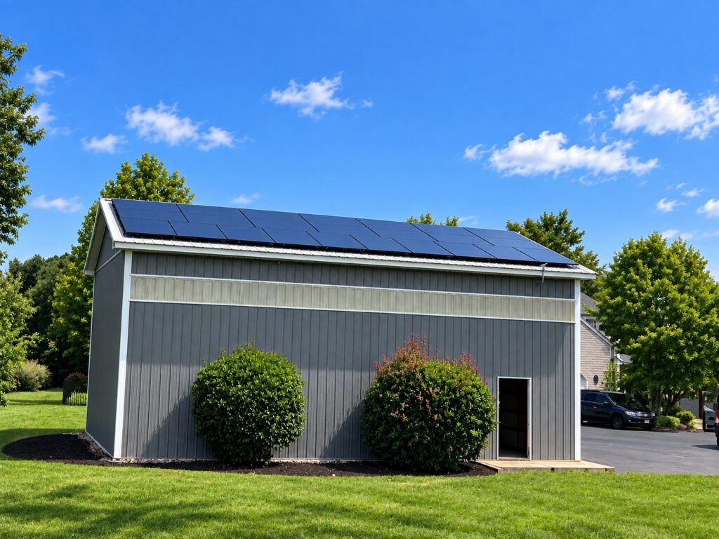 33-panel 15.18 kW solar array in Chesterfield, NJ