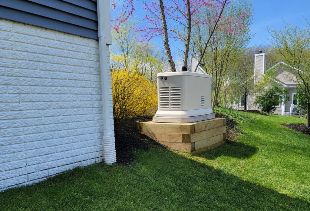 16 kW Generac standby generator in Skillman, NJ