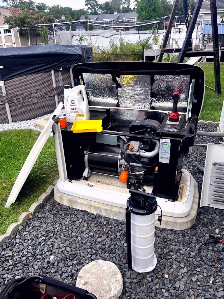 Standby Generator Service at a home in Bayville, NJ