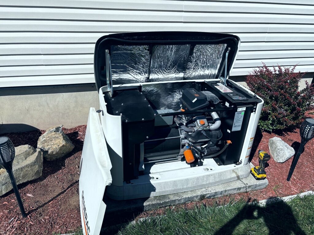 22 kW Generac standby generator in Belford, NJ