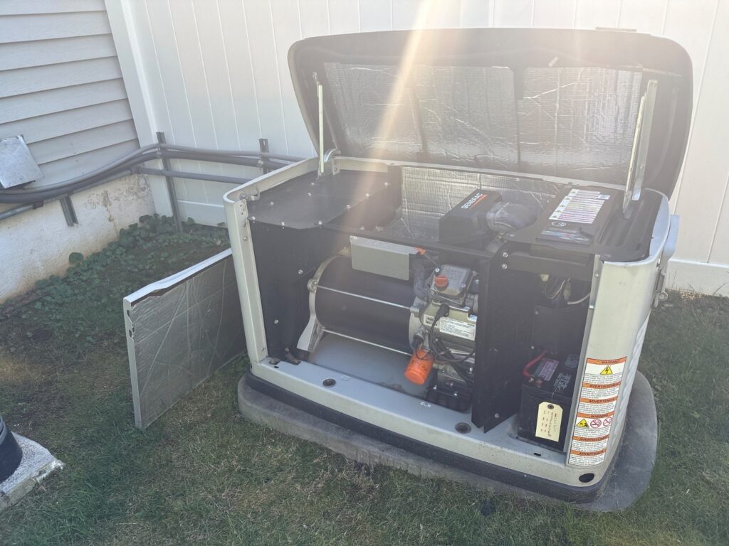 22 kW Generac standby generator in Lincroft, NJ