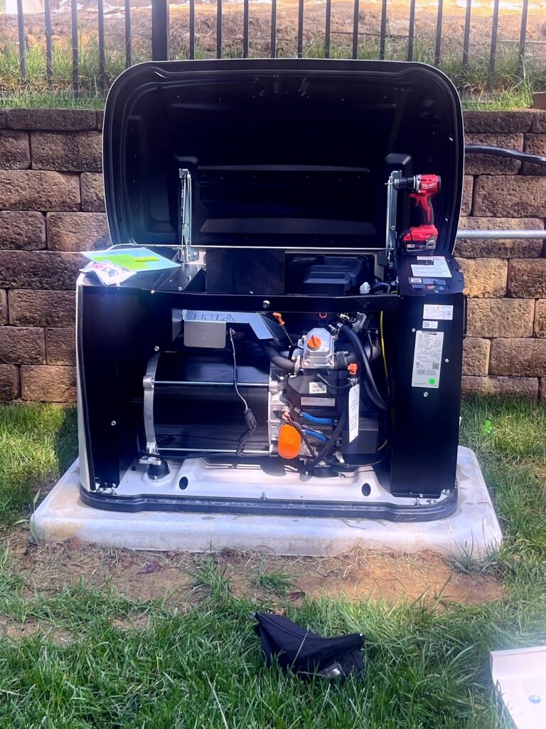 26 kW Generac standby generator in Lincroft, NJ