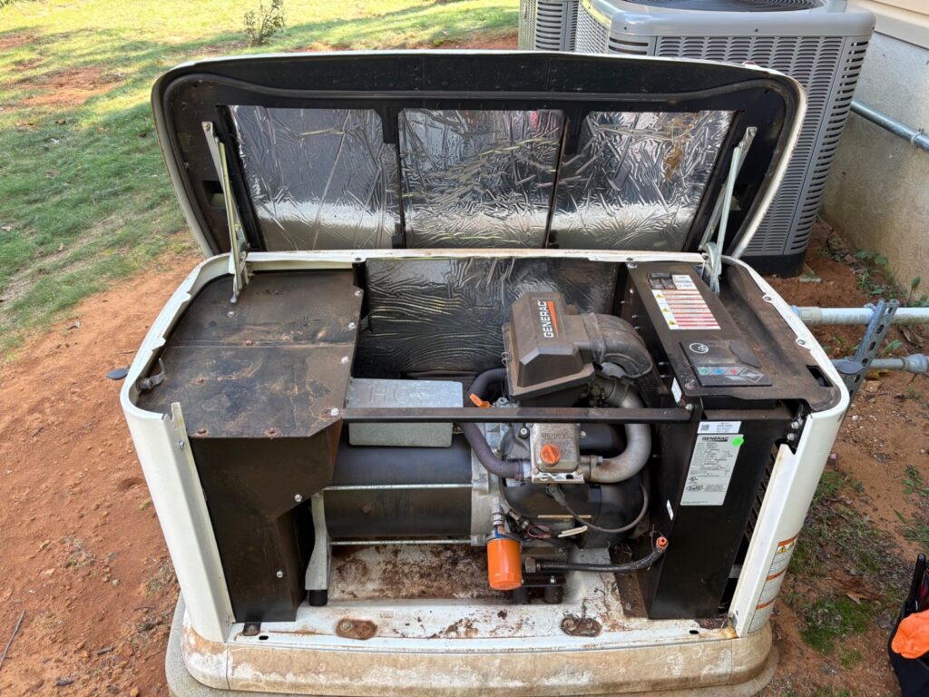 16 kW Generac standby generator by Green Sun Energy Services in Lincroft, NJ